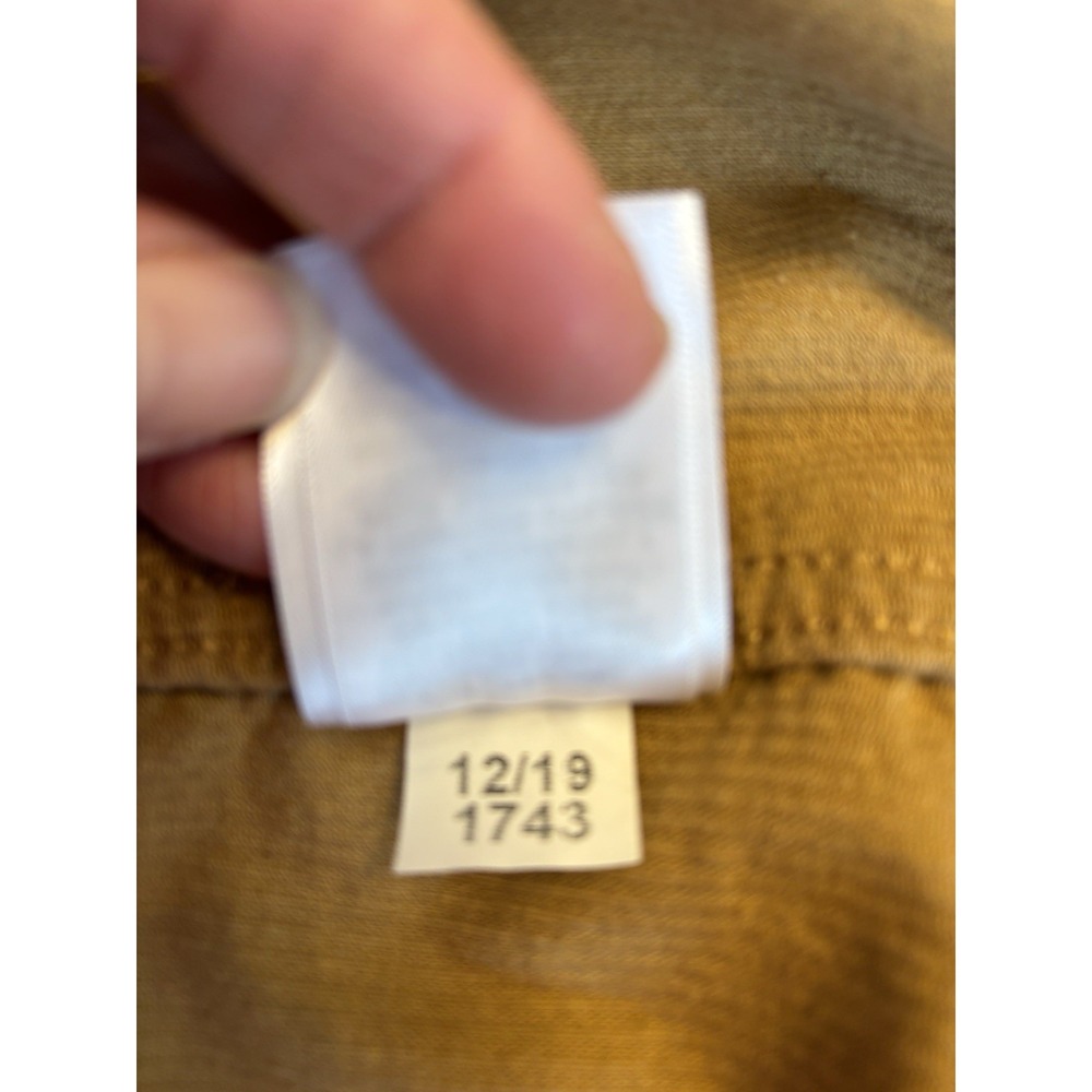 Denver Hayes Blue Jean Jacket‎ Wide Wale Corduroy Camel Colored Men's Size XXL - Picture 8 of 10